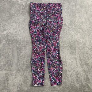 Lululemon Leggings Womens 12 Base Pace High Rise High Rise Floral Electric Multi